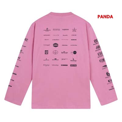 2025年1月8日早春高品質新品入荷バレンシアガ 長袖 Tシャツ panda工場
