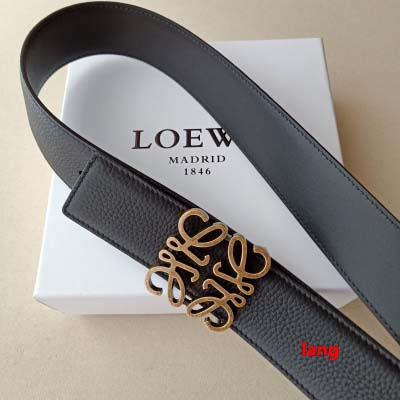 2025年早春新品入荷 LOEWE 本革 ベルト LANG工場