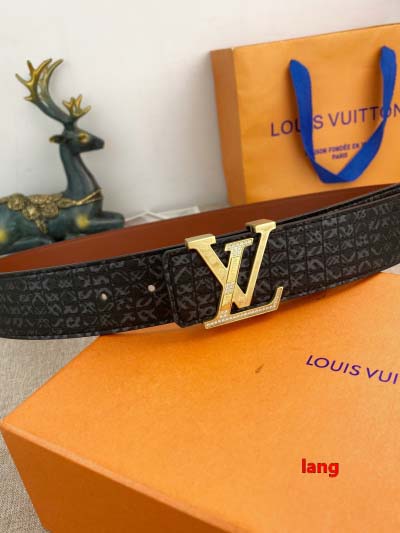 2025年早春新品入荷 ルイヴィトン 本革 ベルト LANG工場