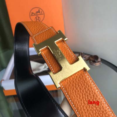 2025年早春新品入荷 エルメス本革 ベルト LANG工場