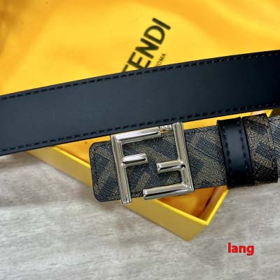 2025年早春新品入荷 FENDI 本革 ベルト LANG工場
