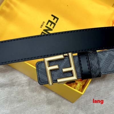 2025年早春新品入荷 FENDI 本革 ベルト LANG工場