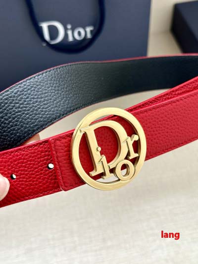 2025年早春新品入荷 ディオール  本革 ベルト LANG工場