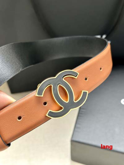 2025年早春新品入荷 シャネル 本革 ベルト LANG工場