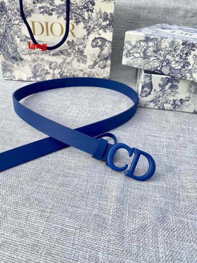 2025年早春新品入荷 ディオール 本革 ベルト LANG工場