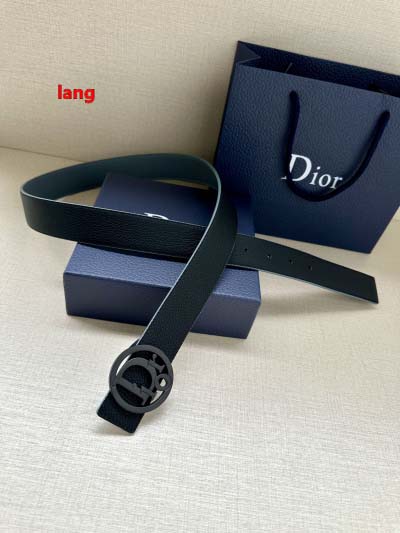 2025年早春新品入荷 ディオール 本革 ベルト LANG工場