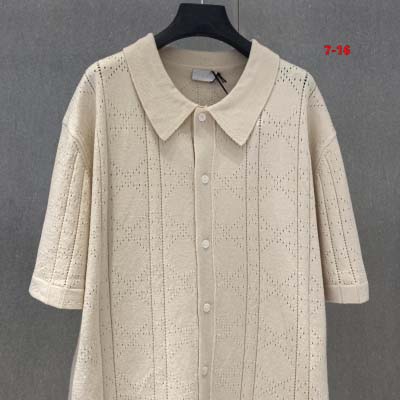 2025年1月17日春夏原版復刻新品入荷ディオールセーター 半袖 Tシャツ7-16工場