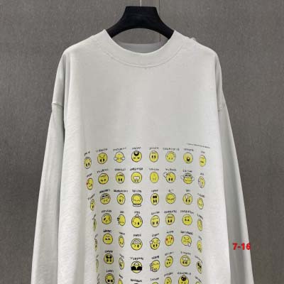 2025年1月20日春夏原版復刻新品入荷 バレンシアガ 長袖 Tシャツ 7-16工場