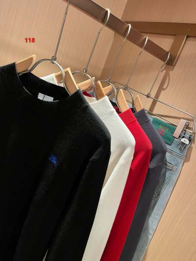 2025年1月21日早春高品質新品入荷バーバリーカシミヤセーター 118工場