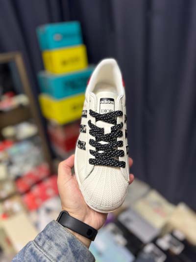 2025年1月30日新品入荷CC AD Originals Suerstar x DIOR  スニーカー/ランニングシューズ/カジュアルシューズ