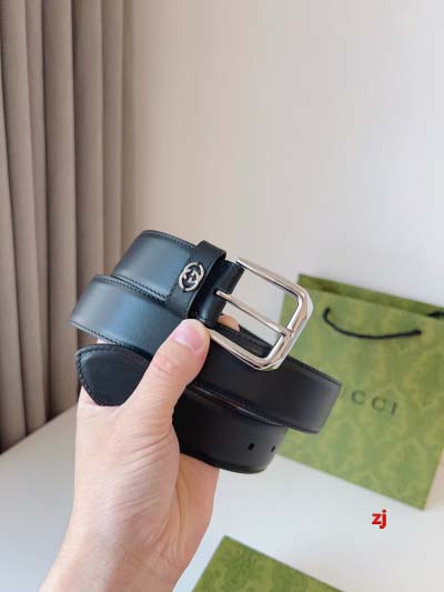 2025年早春新品入荷グッチ   本革 ベルト ZJ工場