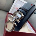 2025年早春新品入荷 フェラガモ 本革 ベルト ZJ工場