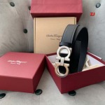 2025年早春新品入荷 フェラガモ 本革 ベルト ZJ工場