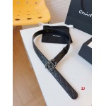 2025年早春新品入荷シャネル 女性 本革 ベルト ZJ工場