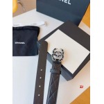 2025年早春新品入荷シャネル 女性 本革 ベルト ZJ工場