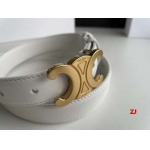 2025年早春新品入荷CELINE 女性 本革 ベルト ZJ工場