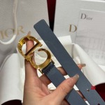 2025年早春新品入荷ディオール女性 本革 ベルト ZJ工場