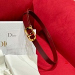 2025年早春新品入荷ディオール女性 本革 ベルト ZJ工場