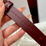 2025年早春新品入荷ディオール女性 本革 ベルト ZJ工場