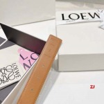 2025年早春新品入荷LOEWE  本革 ベルト ZJ工場
