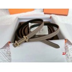 2025年早春新品入荷エルメス  女性  本革 ベルト ZJ工場