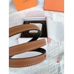 2025年早春新品入荷エルメス  女性  本革 ベルト ZJ工場