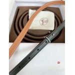 2025年早春新品入荷エルメス  女性  本革 ベルト ZJ工場