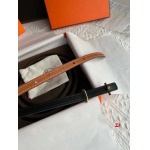 2025年早春新品入荷エルメス  女性  本革 ベルト ZJ工場