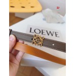 2025年早春新品入荷LOEWE 女性 本革 ベルト ZJ工場