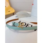 2025年早春新品入荷LOEWE 女性 本革 ベルト ZJ工場