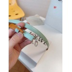 2025年早春新品入荷LOEWE 女性 本革 ベルト ZJ工場