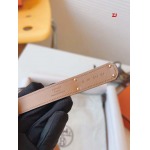 2025年早春新品入荷エルメス女性 本革 ベルト ZJ工場