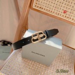 2025年早春新品入荷バレンシアガ 本革 ベルト ZJ工場