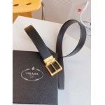 2025年早春新品入荷 PRADA本革 ベルト ZJ工場