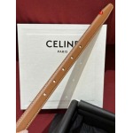 2025年早春新品入荷CELINE 女性本革 ベルト ZJ工場
