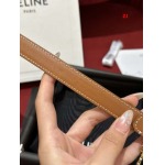 2025年早春新品入荷CELINE 女性本革 ベルト ZJ工場