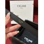 2025年早春新品入荷CELINE 女性本革 ベルト ZJ工場