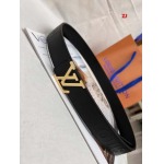 2025年早春新品入荷ルイヴィトン本革 ベルト ZJ工場