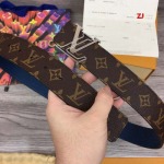 2025年早春新品入荷ルイヴィトン本革 ベルト ZJ工場