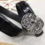 2025年原版復刻高級925銀新品入荷クロムハーツ牛革 本革 ベルト