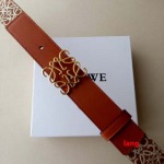 2025年早春新品入荷 LOEWE 本革 ベルト LANG工場