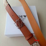 2025年早春新品入荷 LOEWE 本革 ベルト LANG工場