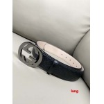 2025年早春新品入荷 グッチ  本革 ベルト LANG工場