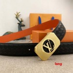 2025年早春新品入荷 ルイヴィトン 本革 ベルト LANG工場