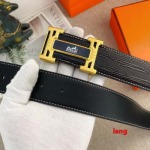 2025年早春新品入荷 エルメス   本革 ベルト LANG工場