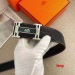 2025年早春新品入荷 エルメス   本革 ベルト LANG工場