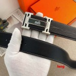 2025年早春新品入荷 エルメス   本革 ベルト LANG工場