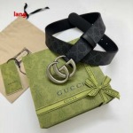 2025年早春新品入荷 グッチ  本革 ベルト LANG工場