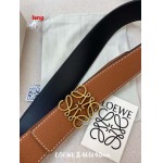 2025年早春新品入荷  LOEWE本革 ベルト LANG工場