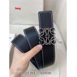 2025年早春新品入荷 LOEWE 本革 ベルト LANG工場